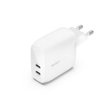Carica l'immagine nel visualizzatore di Gallery, Belkin BoostCharge Doppio caricabatteria USB-C con PPS da 60 W per iPhone 16, 15, 14, iPad, Samsung Galaxy e Google Pixe