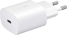 Carica l'immagine nel visualizzatore di Gallery, Samsung EP-TA800N 25W Caricabatterie a Ricarica Super Veloce Cavo Incluso, Porta USB di tipo C, Bianco