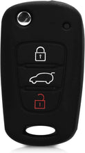 Carica l'immagine nel visualizzatore di Gallery, Cover Chiave Auto in Silicone Compatibile con HyundaI20 I30 IX20 IX35 Elantra Hyundai I20 I30 IX20 IX35 Elantra Kia Spor