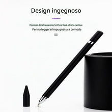 Carica l'immagine nel visualizzatore di Gallery, Penna per tablet per tutti i tablet, pennino stilo 2 in 1 con funzione di scrittura, pennino touch universale per tablet