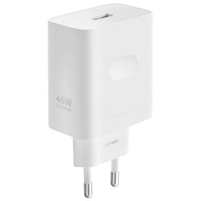 Carica l'immagine nel visualizzatore di Gallery, OPPO SUPERVOOC Caricabatterie 45W, Adattatore di Corrente Originale, USB-A, Compatibile con OPPO/Android/iOS, PD Device 