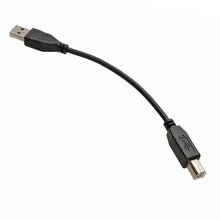 Carica l'immagine nel visualizzatore di Gallery, kenable Cavo USB 2.0 ad Alta Velocità A a B per Stampante Scanner 24AWG Schermato Nero 0,15 m [0,15 metri/15cm]