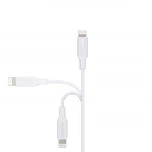 Carica l'immagine nel visualizzatore di Gallery, Amazon Basics Cavo USB-2.0 da tipo C a Lightning (certificato MFi), 0.9 m, Bianco