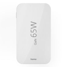 Carica l'immagine nel visualizzatore di Gallery, Hama Caricatore USB C (caricatore rapido 65 Watt, spina di ricarica per presa 2 x USB-C, 1 x USB-A, per cellulare, lapto
