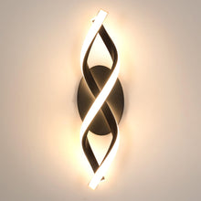 Carica l'immagine nel visualizzatore di Gallery, DELIPOP Applique da Parete Interno LED 16 W 1800LM 3000K, Nero