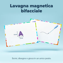 Carica l'immagine nel visualizzatore di Gallery, Smart Panda Lettere Magnetiche per Bambini con Lavagna Magnetica – 182 Lettere, 50 Numeri e 31 Simboli Magnetici, 2 Cont