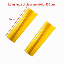 Carica l'immagine nel visualizzatore di Gallery, JZK 200cm x 30cm Pellicola adesiva gialla per cambiare colore fari fanali posteriori anteriori faro fendinebbia stop del