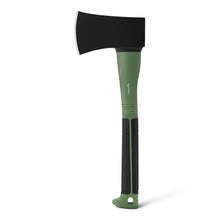 Carica l'immagine nel visualizzatore di Gallery, Amazon Basics Ascia Spaccalegna per Tagliare la Legna, 15 × 5.5 × 1.1 Inches (L×P×A), Oliva, Nero, Confezione da 1