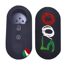 Carica l'immagine nel visualizzatore di Gallery, FIAT - Protezione in silicone per telecomando chiave FIAT - FIAT 500 - PANDA (DAL 2012) - BRAVO - PUNTO - 500L - LANCIA 