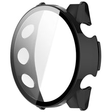 Carica l'immagine nel visualizzatore di Gallery, GIOPUEY Cover Compatibile con Garmin Forerunner 170, [2 Pezzi] Pellicola Protettiva Vetro + Cornice in Plastica Rigida C