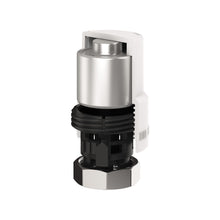 Carica l'immagine nel visualizzatore di Gallery, VANCOCO M30×1,5 mm Testa Termostatica per Termosifoni, Valvola Termostatica Radiatore, Bianco, con Sensore Liquido e Fun