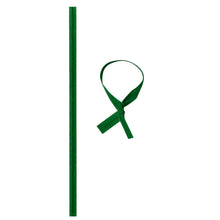 Carica l'immagine nel visualizzatore di Gallery, TENAX Piattina in PVC Lunghezza 10 cm Colore Verde, Confezione da 100 Pezzi, Fascetta in Filo di Acciaio ricoperto di PV