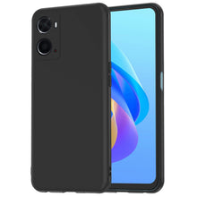 Carica l'immagine nel visualizzatore di Gallery, NEW'C Cover per OPPO A76/A96 4G/A36, Nera Silicone Morbido Antiurto Sottile