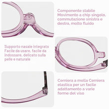 Carica l'immagine nel visualizzatore di Gallery, KARELLS Occhiale da Trucco, Occhiali Donna per Truccarsi, Occhiali Utili per il Make Up, Occhiali da Lettura Monolente, 