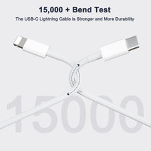 Carica l'immagine nel visualizzatore di Gallery, Caricatore per iPhone, Caricatore USB C da 20W con Cavo per iPhone da 1M, Caricabatterie per iPhone 14/13/ 12/11/ X/ 8/7