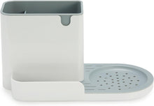 Carica l'immagine nel visualizzatore di Gallery, Amazon Basics Organizer per lavello da cucina/portaspugne, Grande, Bianco