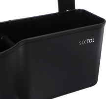 Carica l'immagine nel visualizzatore di Gallery, SIXTOL CAR STORAGE 1 | Poggiatesta Organizzatore multifunzione con portabicchieri | Scatola in tessuto | Accessori da vi