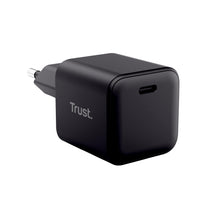 Carica l'immagine nel visualizzatore di Gallery, Trust Orva Mini Caricatore USB C 65W GaN Alimentatore con Cavo USB-C, Nero