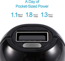 Carica l'immagine nel visualizzatore di Gallery, Banca di alimentazione formato rossetto, Hegenus 5000mAh 2.4A Slim Portable Power Bank, [1.1 pollici] Piccolo e compatto
