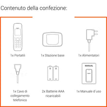 Carica l'immagine nel visualizzatore di Gallery, Gigaset Start 120 Telefono DECT, Display 1,5 Pollici, vivavoce, Antracite