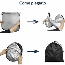 Carica l'immagine nel visualizzatore di Gallery, Parasole Auto Parabrezza – Parasole Pieghevole Universale, Protezione UV, Anti Calore, Tendina Parasole Interna per Tutt