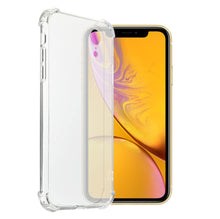 Carica l'immagine nel visualizzatore di Gallery, Cover Trasparente per iPhone XR, Custodia Resistente in TPU, Anti Urto con Angoli Rinforzati, Protezione Bordi e Antigra