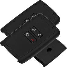 Carica l'immagine nel visualizzatore di Gallery, Cover Chiave Auto Custodia in Silicone 4 Tasti Telecomando Compatibile con Renault Clio Espace Master Bus Arkana Talisma