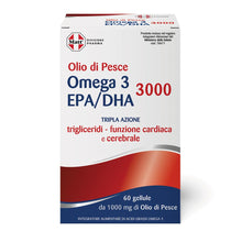 Carica l'immagine nel visualizzatore di Gallery, Matt, Olio di Pesce Omega 3 EPA/DHA 3000, Integratore, 60 Gellule