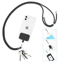 Carica l'immagine nel visualizzatore di Gallery, flintronic Cordino per Telefono, Cordino per Cellulare Universale, Regolabile Cordino Tracolla per iPhone Huawei Samsung