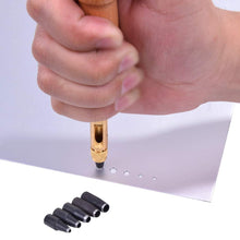 Carica l'immagine nel visualizzatore di Gallery, Perforatrice Automatica,Punzone Utensili in Pelle,6 Punte di Dimensioni,Strumento Pelle Punzoni Coltello per la Lavorazi