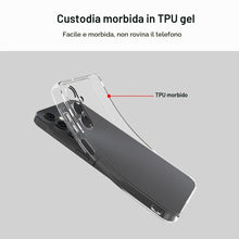 Carica l'immagine nel visualizzatore di Gallery, Captor Cover Trasparente per Samsung Galaxy A15 4G / A15 5G, Custodia TPU in Silicone Flessibile Morbida e Sottile, Alta