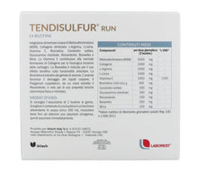 Carica l'immagine nel visualizzatore di Gallery, Laborest | Tendisulfur Run | 14 bustine | Metilsulfonilmetano (MSM) | Mantenimento dei tendini e il movimento muscolare