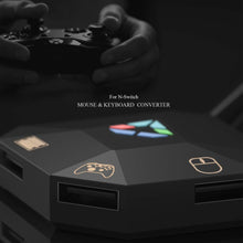 Carica l'immagine nel visualizzatore di Gallery, INF Adattatore per Tastiera e Mouse da Gioco per Console di Gioco, Adattatore per Tastiera e Mouse Compatibile con Ninte