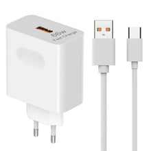 Carica l'immagine nel visualizzatore di Gallery, Caricabatterie 66W SuperCharge USB C 6A For HonorMagic