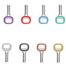 Carica l'immagine nel visualizzatore di Gallery, chiave Set Colorati cap, Flessibile Cover per Identificazione Facile Chiave di Porta - 8 Colori
