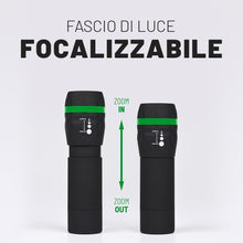 Carica l'immagine nel visualizzatore di Gallery, ABSINA mini Torcia LED bambini batterie incluse tascabile con 60 lumen e un