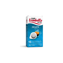 Carica l'immagine nel visualizzatore di Gallery, Caffè Trombetta - Caffè in Cialda ESE, Decaffeinato - Confezione da 15 Cialde