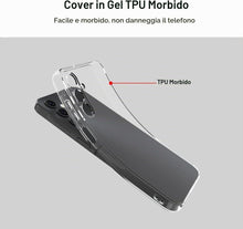 Carica l'immagine nel visualizzatore di Gallery, Captor Cover Trasparente per Samsung Galaxy A14 4G / A14 5G, Custodia TPU in Silicone Flessibile Morbida e Sottile, Alta