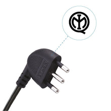 Carica l'immagine nel visualizzatore di Gallery, Electraline 62019 Multipresa 9 Posti 3 Polivalenti Schuko 10/16A + 6 Bivalenti 10/16A-Cavo, Nero, 1.5 m
