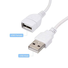 Carica l'immagine nel visualizzatore di Gallery, CABLEPELADO Cavo USB con interruttore On/Off | Adatto per cuffie USB, lampada USB, ventilatore USB, strisce LED, sistema