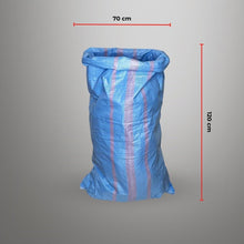Carica l'immagine nel visualizzatore di Gallery, acquaverde | 10 Sacchi in Polipropilene 70x120 cm, Blu - Ideali per Raccolta di Olive, Patate e Cereali | Ottimi per Gia