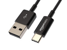 Carica l'immagine nel visualizzatore di Gallery, Amazon Basics USB-A a USB-C 2.0 Cavo di Ricarica Rapida, Velocità di Trasferimento Dati di 480Mbps, Certificato USB-IF, 
