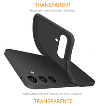 Carica l'immagine nel visualizzatore di Gallery, REY Cover in Gel TPU Nera per Samsung Galaxy J3 2017, Ultra Sottile 0,33 mm, Morbido Flessibile, Custodia Silicone