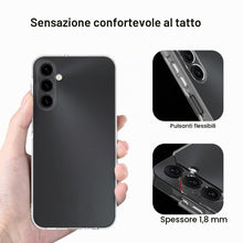 Carica l'immagine nel visualizzatore di Gallery, Captor Cover Trasparente per Samsung Galaxy A15 4G / A15 5G, Custodia TPU in Silicone Flessibile Morbida e Sottile, Alta