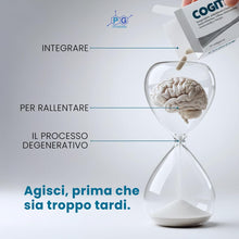 Carica l'immagine nel visualizzatore di Gallery, Cogitix Integratore per Memoria e Funzioni Cognitive con Omotaurina, Fosfatidilserina, Colina, Bacopa, Resveratrolo e Vi