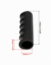 Carica l'immagine nel visualizzatore di Gallery, QWORK® 2 pezzi Maniglie per carriola | Antiscivolo | Diametro interno 25 mm | Lunghezza 12 cm