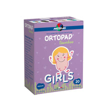 Carica l'immagine nel visualizzatore di Gallery, MASTER AID Ortopad Girls Medium - Cerotti Colorati Oculari per Bambini - Cerotto Occlusore Occhio Bambini per il Trattam