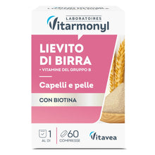 Carica l'immagine nel visualizzatore di Gallery, Vitarmonyl Lievito di Birra - Per Capelli, Unghie e Pelle - 60 Compresse
