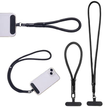 Carica l'immagine nel visualizzatore di Gallery, 2 Cordini per Cellulare, Set di Laccetti Regolabili per Collo e Polso, Ideali per Tenere il Telefono al Sicuro Durante l