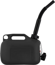 Carica l'immagine nel visualizzatore di Gallery, CarPlan Tanica Gasolio 5 Litri Nera, Omologata per Diesel, con Beccuccio Flessibile Antigoccia, Tanica Carburante in Pla